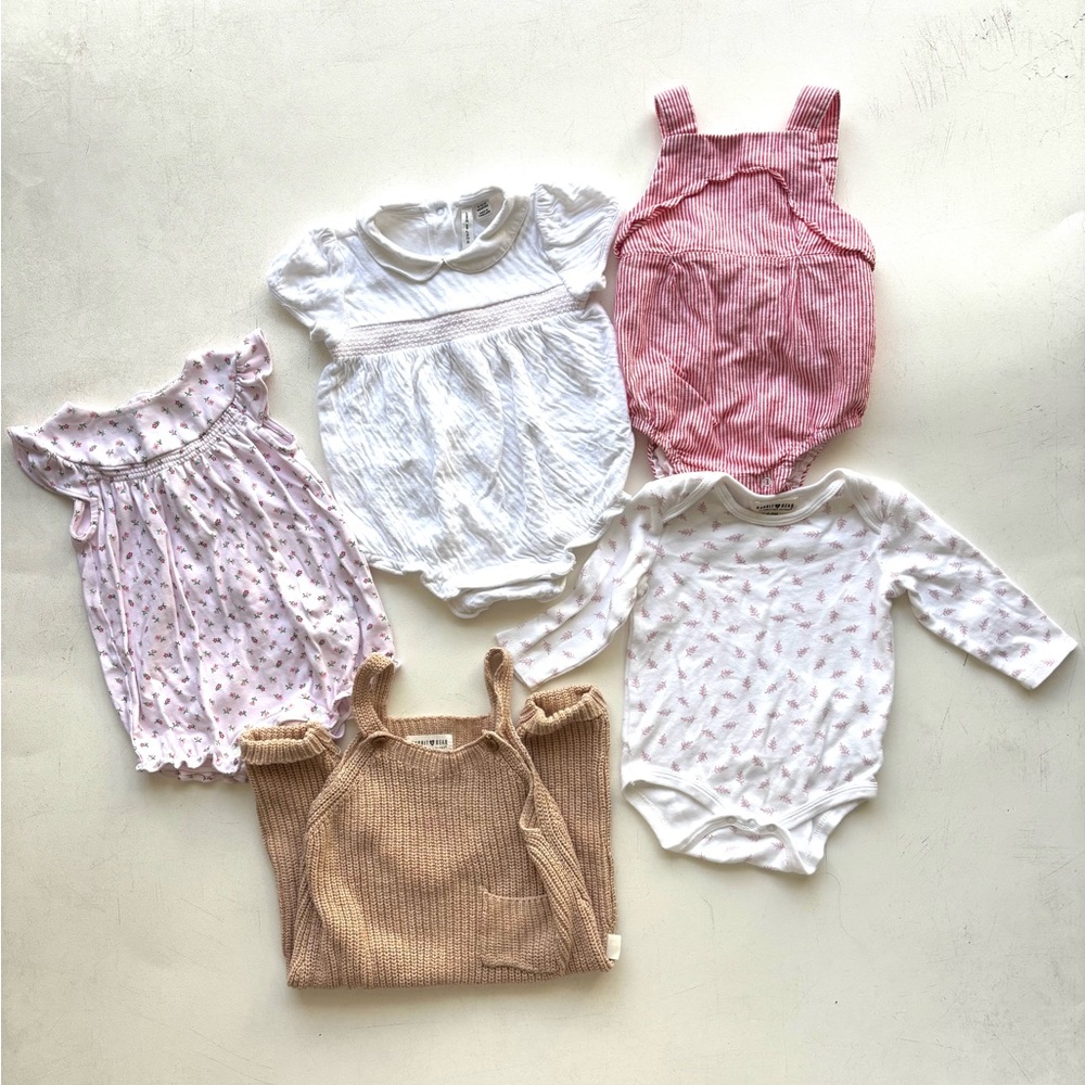 Jane and Jack Rabbit Bear baby girl bundle 6-12 months